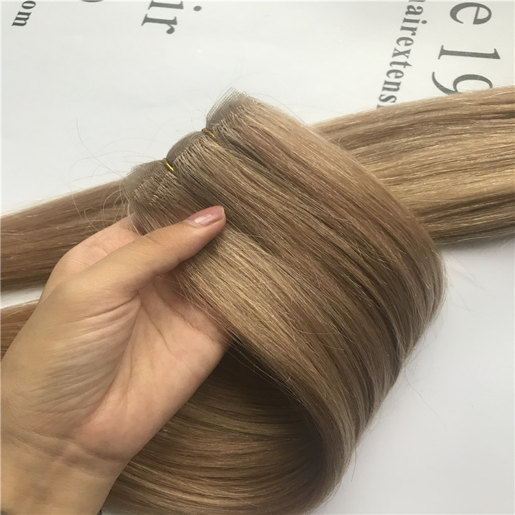 Wholesale remy hair of lace hand tied weft H18